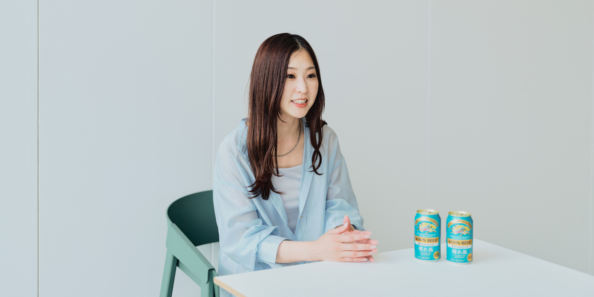 インタビューの様子