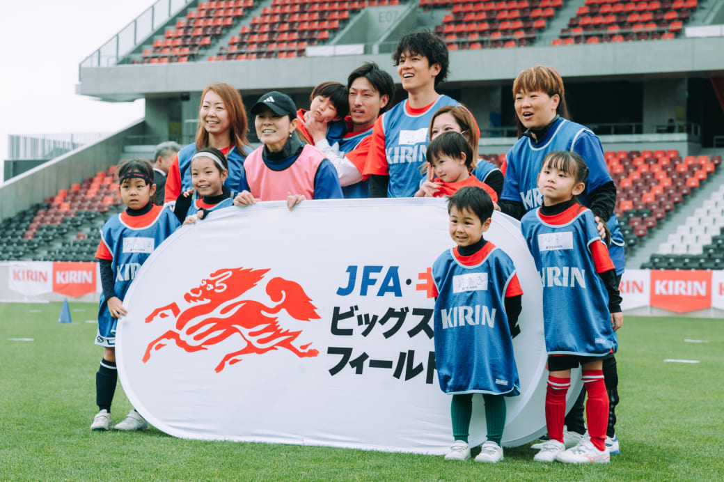 能登復興にかけるJFAとKIRINの想い