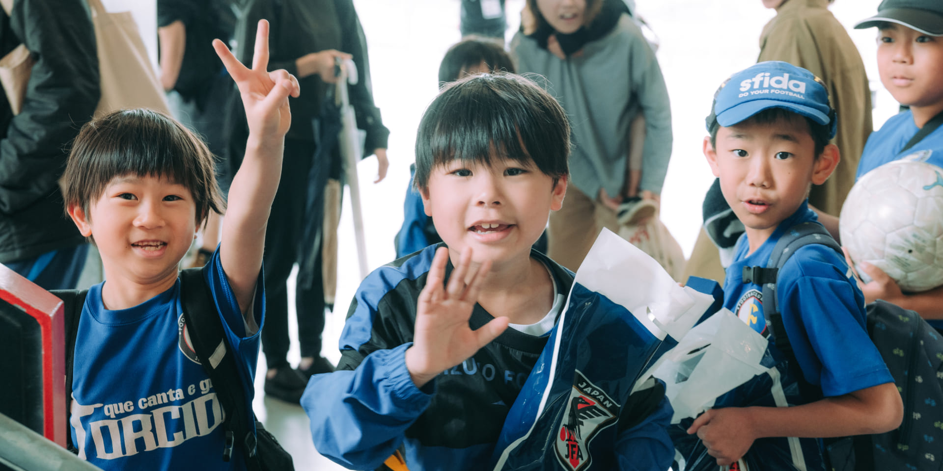 イベントに参加する子ども達